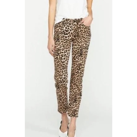 HUDSON JEANS- Nico leopard pants, 26 - Picture 1 of 6